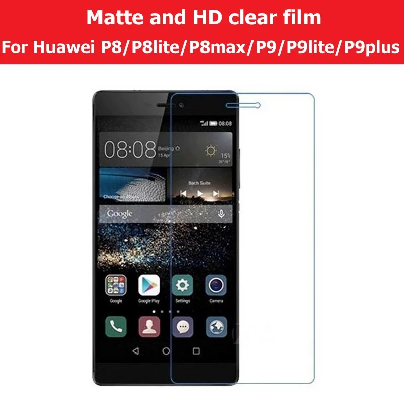 Горячая HD прозрачная глянцевая пленка для Huawei Ascend P8 lite max Антибликовая матовая P9