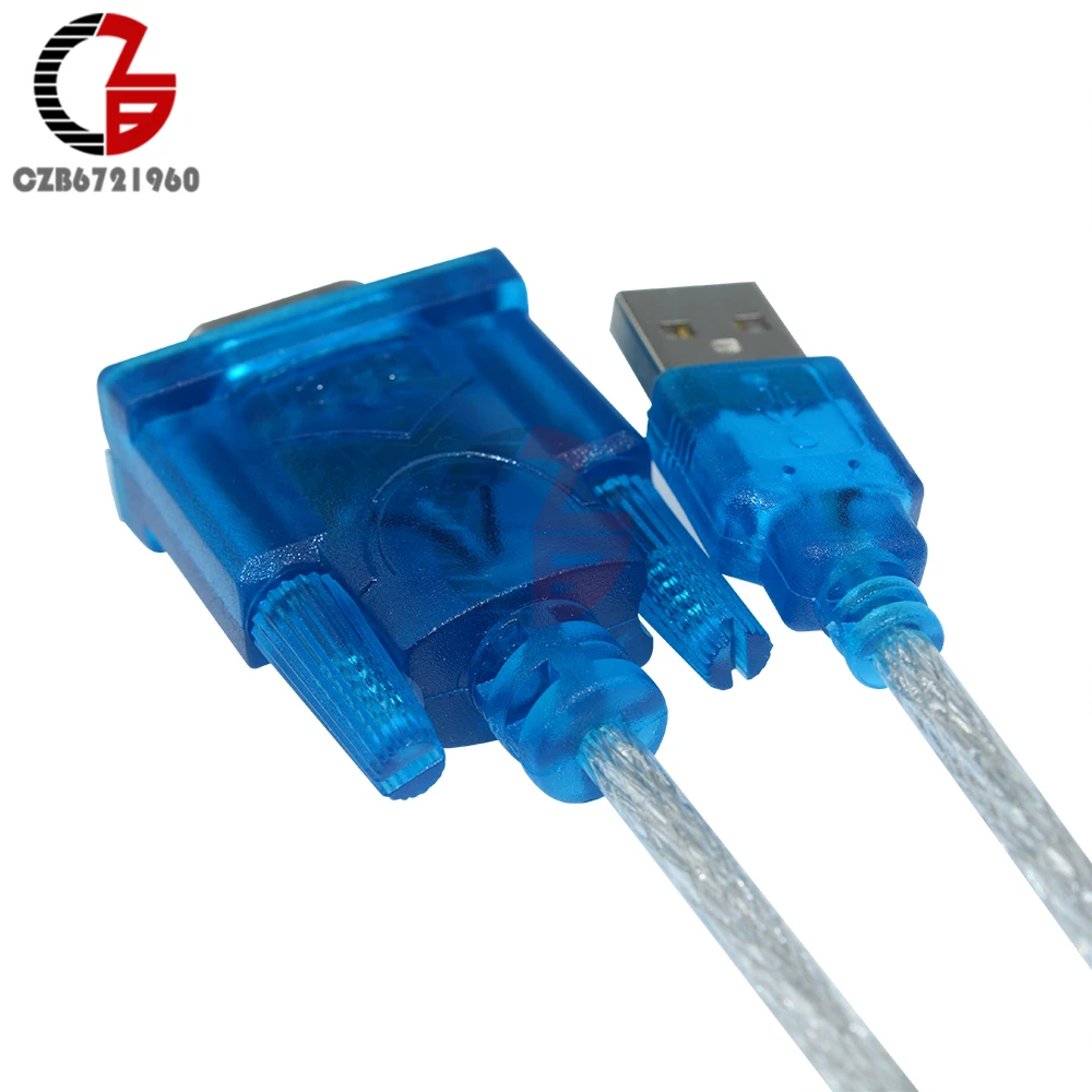 USB к RS232 COM порт Последовательный 9 Pin DB9 Кабель конвертер кабель адаптер Поддержка