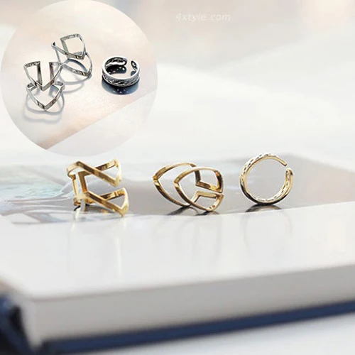 Лидер продаж женская мода трендовые Серебристые/золотистые городские