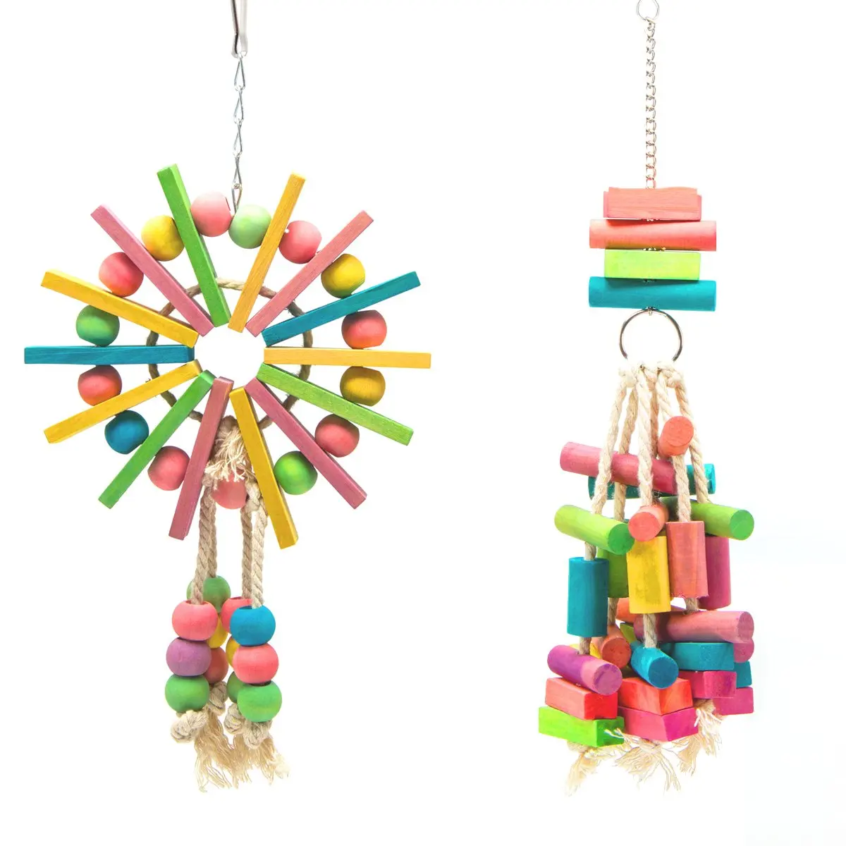 Птичий попугай Жевательная деталь для Conures африканский серый Amazon какаду игрушка