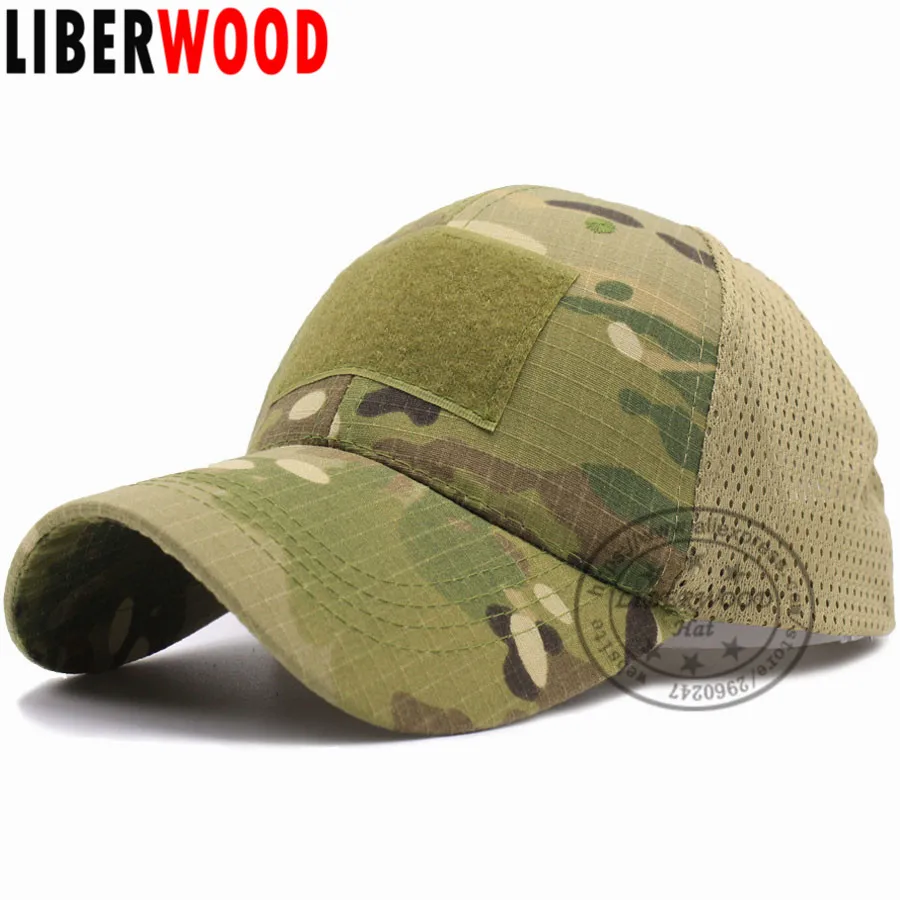 LIBERWOOD полевая форма Multicam Кепка оператора спецназа Маскировочная Сетка Кепки Airsoft