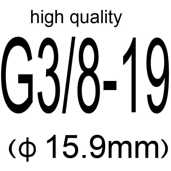 15.9mm Твердосплавное растягивающее сверло G1/16, G1/8 G1/4 G3/8 G1/2 G3/4 твердосплавное сверло с круглой формой - Цвет: 15.9mm