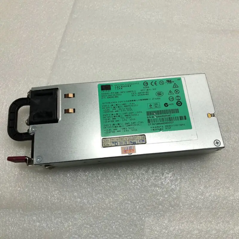 For HP 1200W Power Supply 578322-B21/579229-001/570451-001/570451-101/DPS-1200FB-1 | Электроника