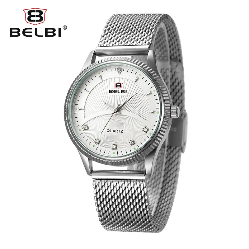 BELBI Новинка Montre Femme модные женские часы тонкие стальные Famle роскошные золотые