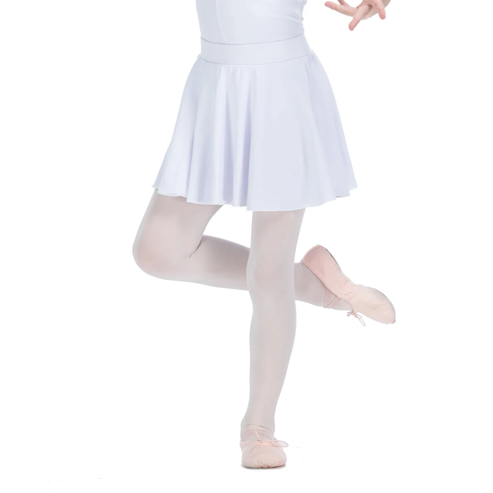 Юбка, только белая хлопковая/лайкра, тянущиеся юбки для танцев, балетная Одежда для танцев для девочек, Женский танцевальный костюм, все раз... от AliExpress WW
