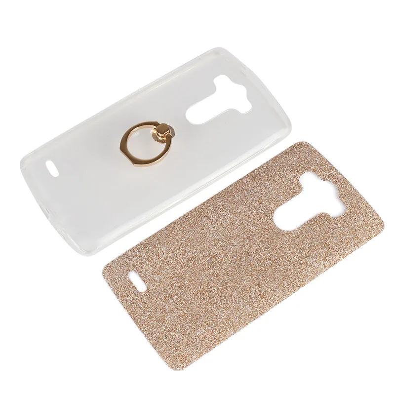 Для LG G3 чехол из прозрачного силикона для D855 D850 D851 D852 VS985 задняя крышка блестящее