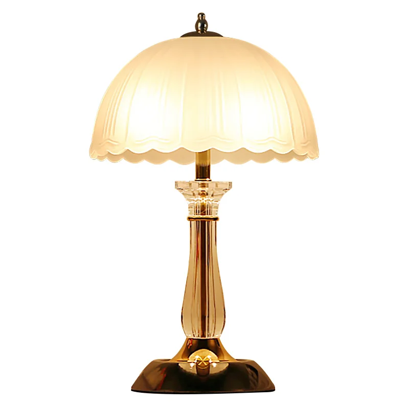 Современные минималистичные настольные лампы из матового стекла европейские