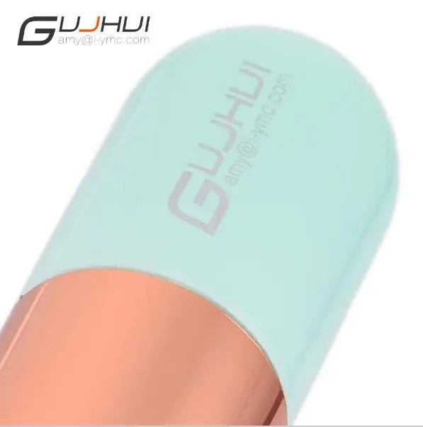 GUJHUI Chubby Pier кисть для основы под макияж Портативный Синий Розовый