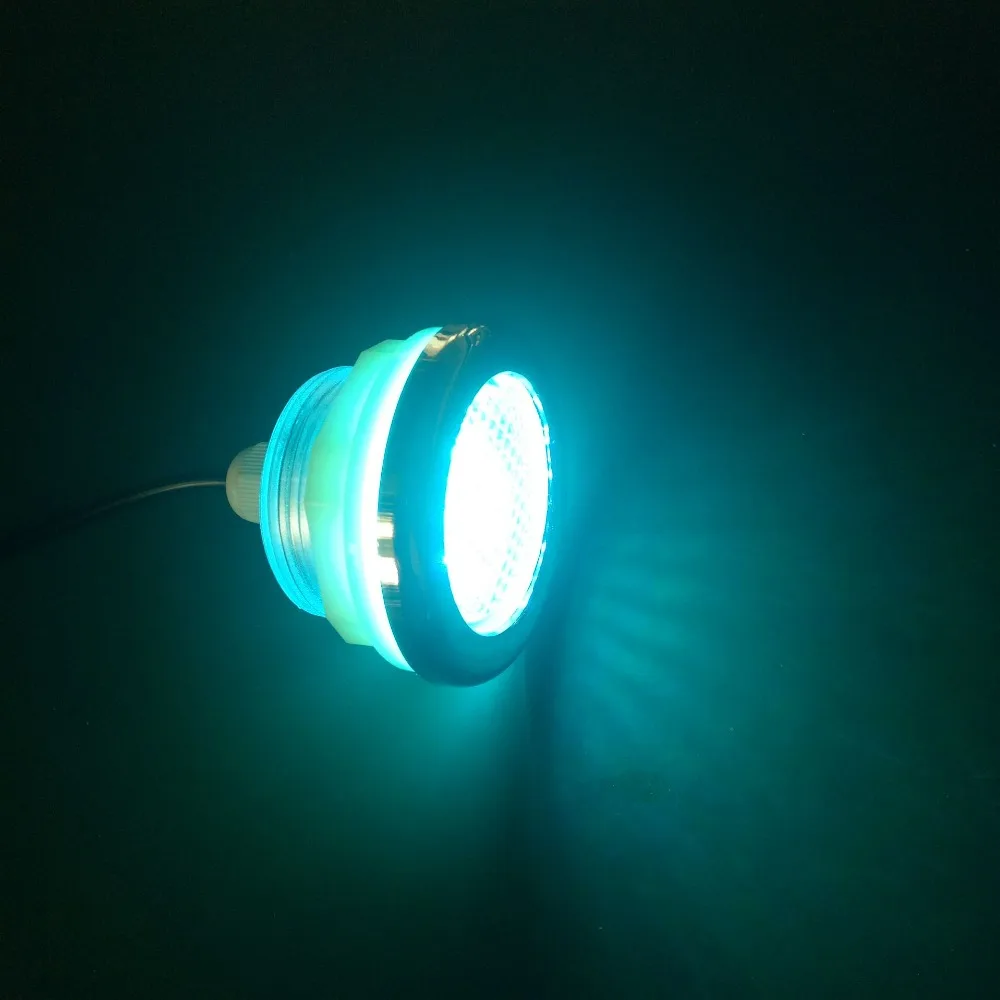 12 в 1 шт. Водонепроницаемый RGB 2 Pin автоматически Цвета светодиодный свет подводный