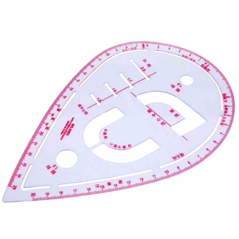 7 шт многофункциональные кривые чертеж линейки прямой швейной одежды дизайн для