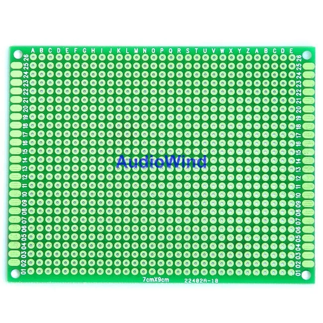 

( 100 pcs/lot ) Double-Side Prototype PCB,Universal Board, 70x90mm.