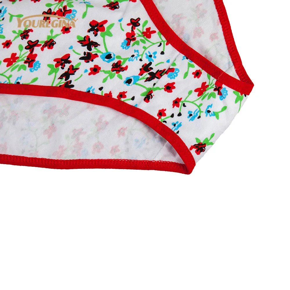 Нижнее белье женское розовое с принтом звезд 6 шт./лот|Женские трусики| |