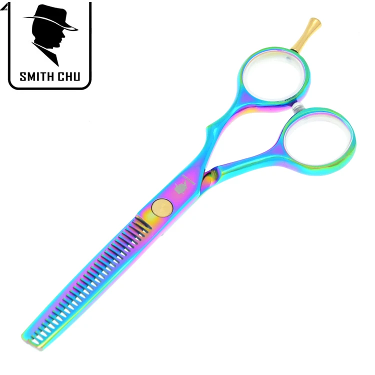 5," Smith Chu Профессиональные Парикмахерские ножницы Япония 440c ножницы для стрижки волос и филировочные ножницы парикмахерские инструменты LZS0048