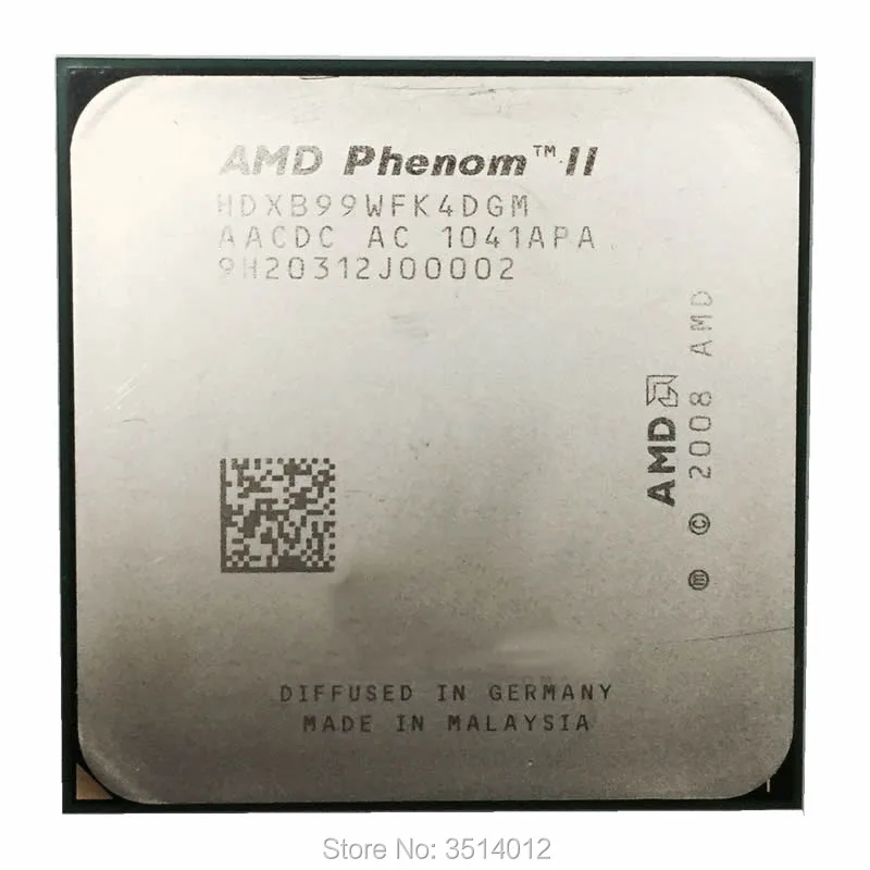 Четырехъядерный процессор AMD Phenom II X4 B99 3,3 ГГц HDXB99WFK4DGM Socket AM3
