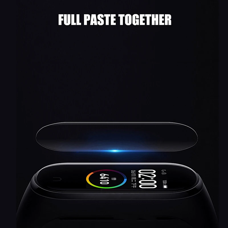 5 шт./лот для Xiaomi Mi Band 4 Защитная мягкая пленка для Xiaomi Mi Band 4 Bnad4 аксессуары для смарт-браслета полноэкранная пленка