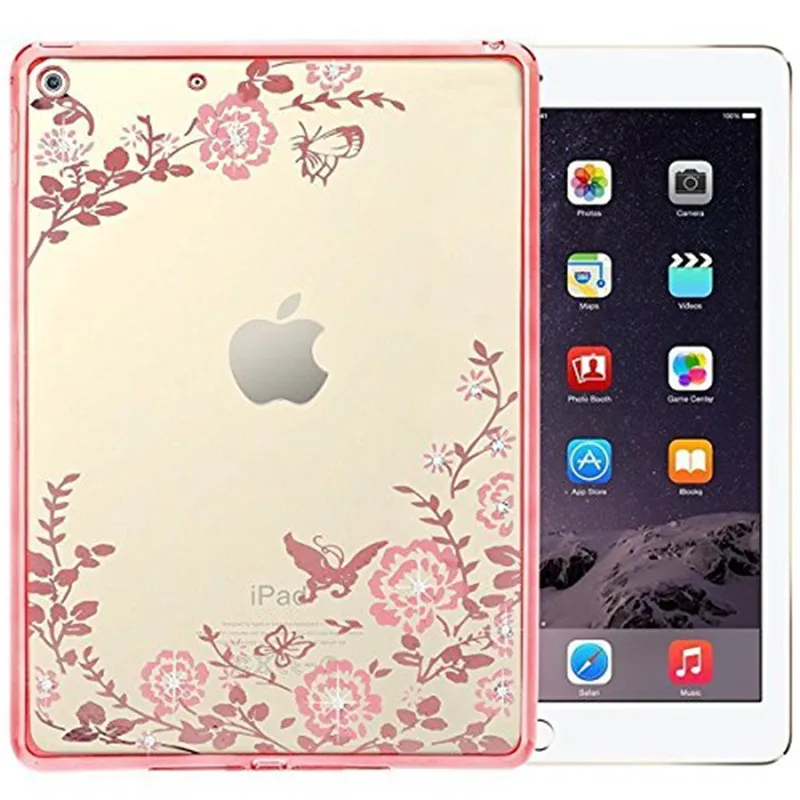 Ультратонкий гибкий чехол бампер из ТПУ для Apple iPad Air 2/iPad 6 1 шт.|Чехлы планшетов и