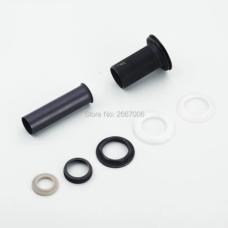 GIZERO скидка на туалетную комнату латунный Слив для раковины черный выдвижной слив