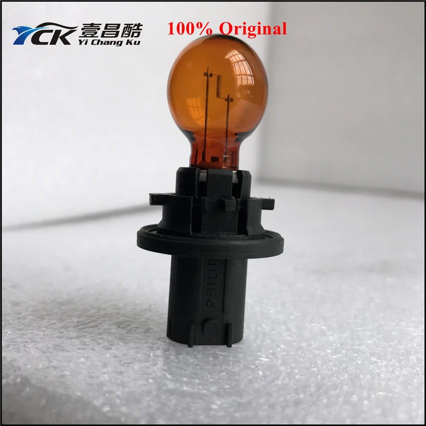 

1PC YCK Original PH24WY 12V 24W Amber Color Turn Signal Light Car Bulb (Genuine and Used) Ship within 24H Usually