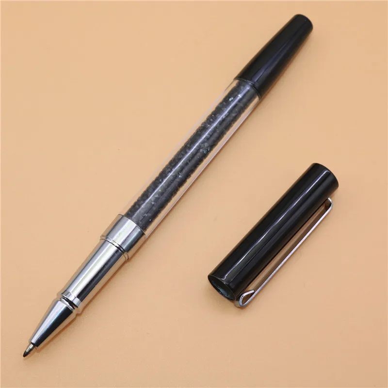 

Шариковая ручка AliWuzn металлическая с кристаллами 0,5 мм