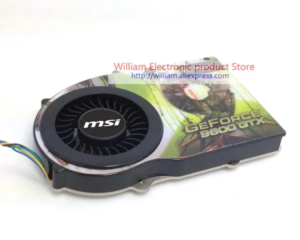Новый оригинальный радиатор для XFX 9600GT 9600GTX 9800 с медной тепловой трубкой 53 мм