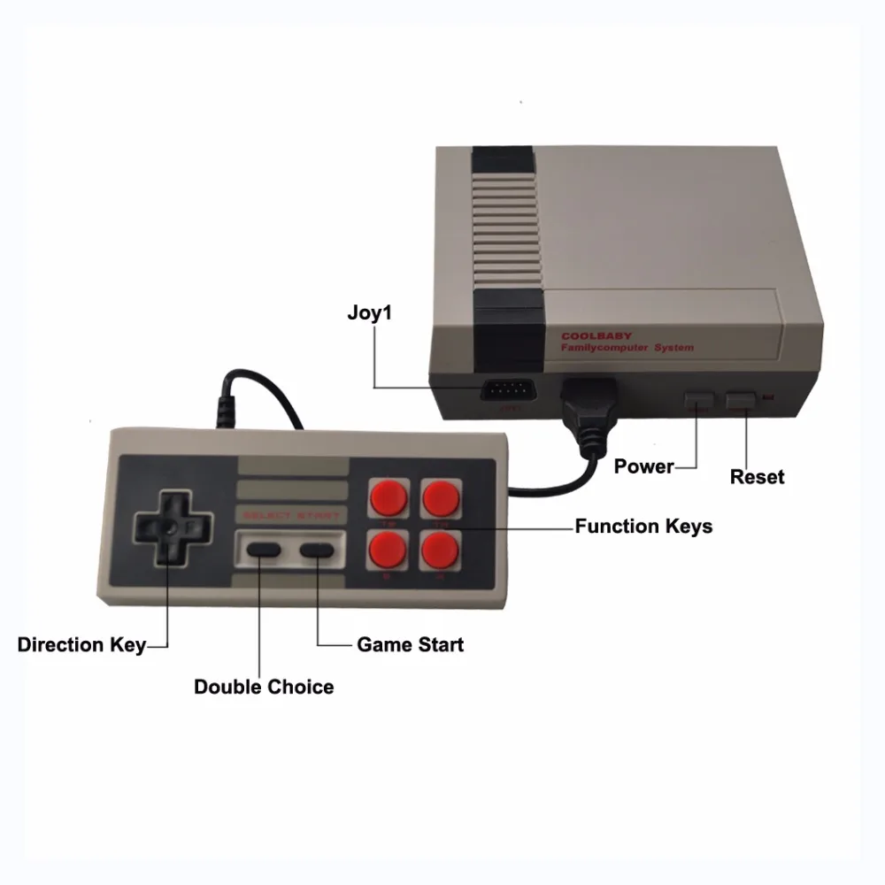 HDMI/AV выход Мини ТВ портативная Ретро видео игровая консоль для игр Nes с 500 и 600