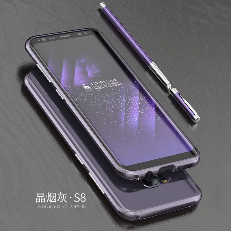 S8 + Luphie оригинальный классный дизайнерский чехол бампер противоударный корпус