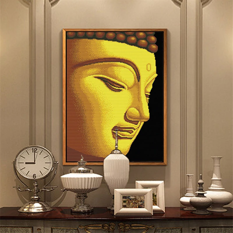 5D алмазная вышивка религия Алмазная картина Будда портрет Вышивка крестом