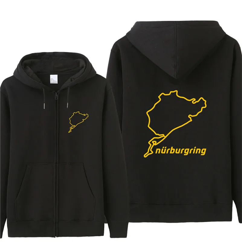 Nurburgring Дрифт Спортивная Толстовка толстовки для мужчин осеннее пальто пуловер флисовая куртка человек Nurburgring толстовки HS-070 - Цвет: as picture