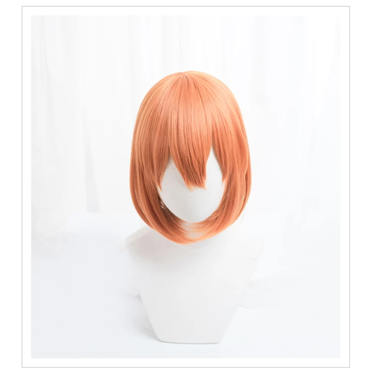 Nakano Yotsuba парик из Quintuplets Cosplay Gotoubun No Hanayome короткие оранжевые синтетические волосы