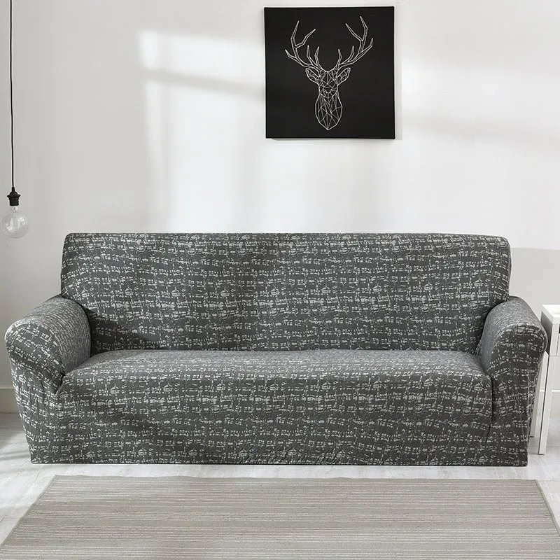 Скандинавском стиле окрашенный в пряже водонепроницаемый чехол для дивана