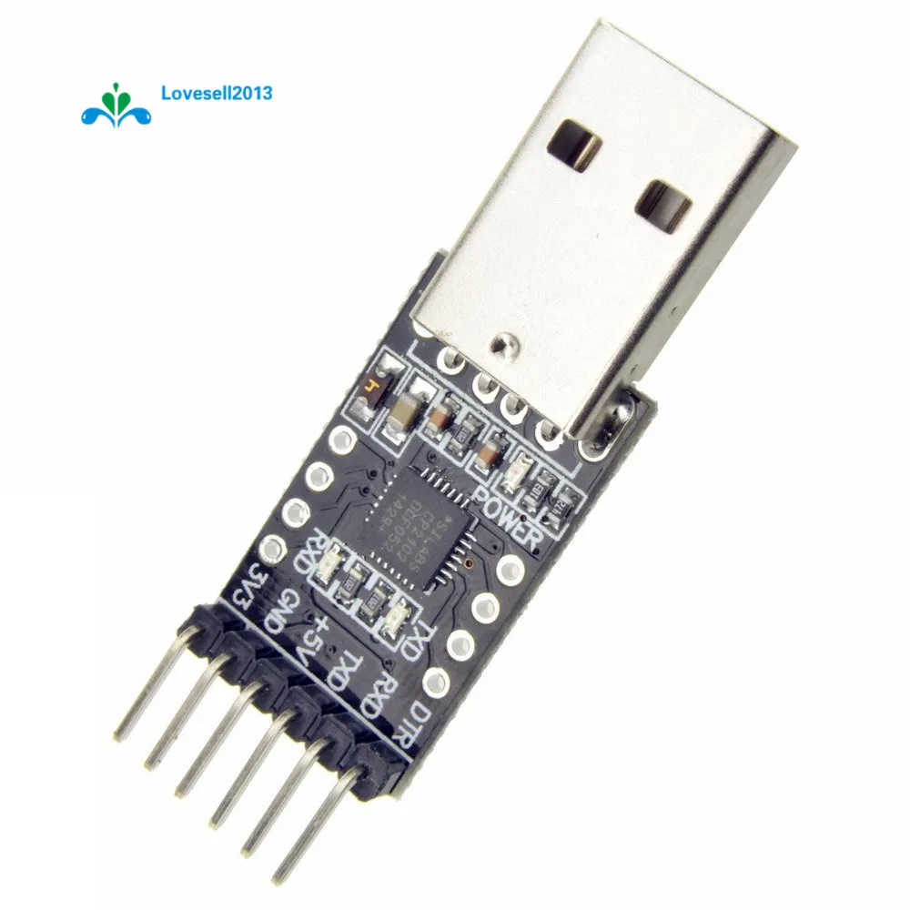 5 шт. серийный преобразователь CP2102 с USB 2 0 на TTL UART 6 контактов сменный модуль