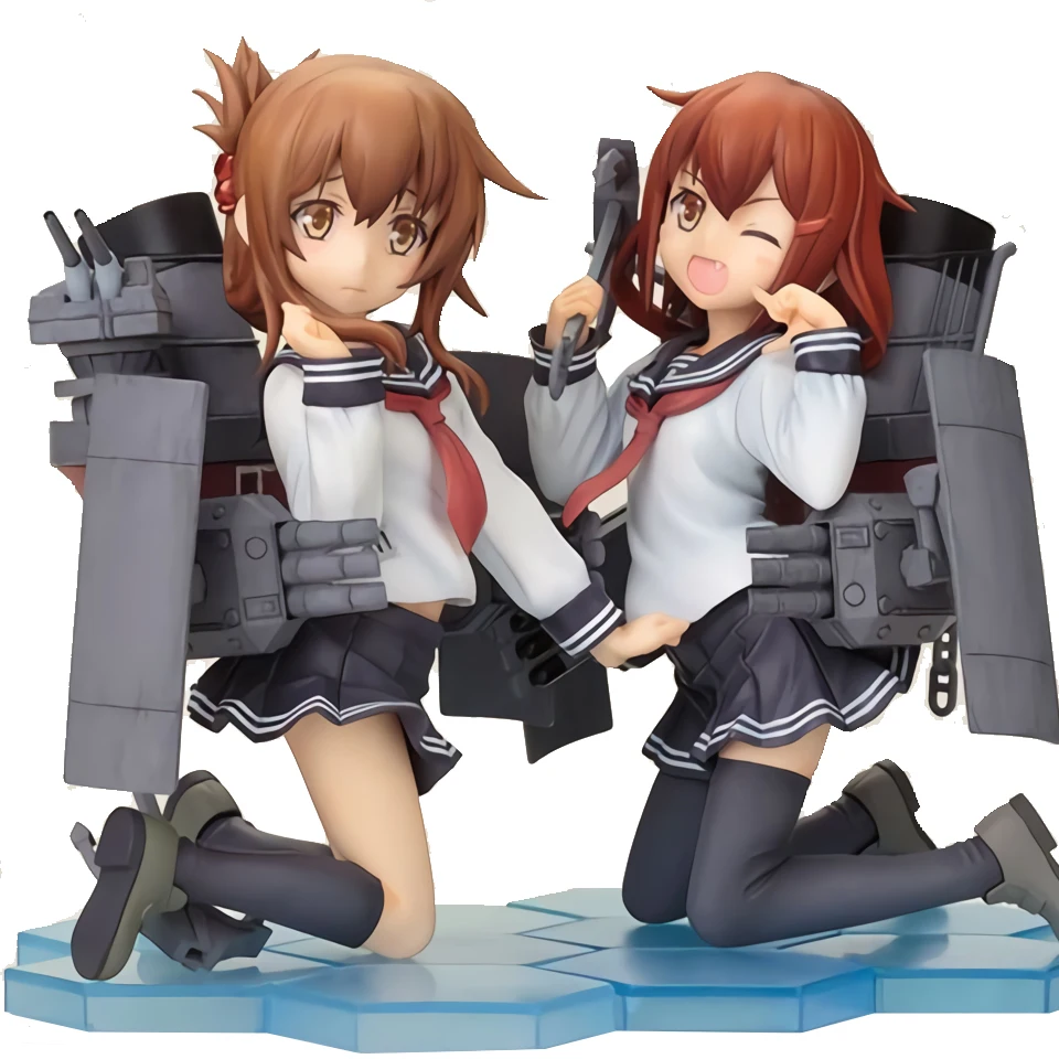 Tronzo Janpanese Аниме Коллекция Kantai фигурка Ikazuchi Inazuma Kawaii ПВХ фигурка модель куклы игрушки игры Kancolle Фигурки для девочек