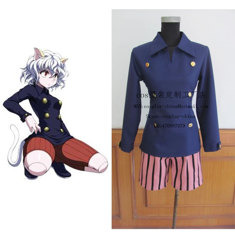 2018 Косплей Костюм охотника x Hunter Neferpitou на заказ|cosplay costume|hunter huntercustom cosplay costume |