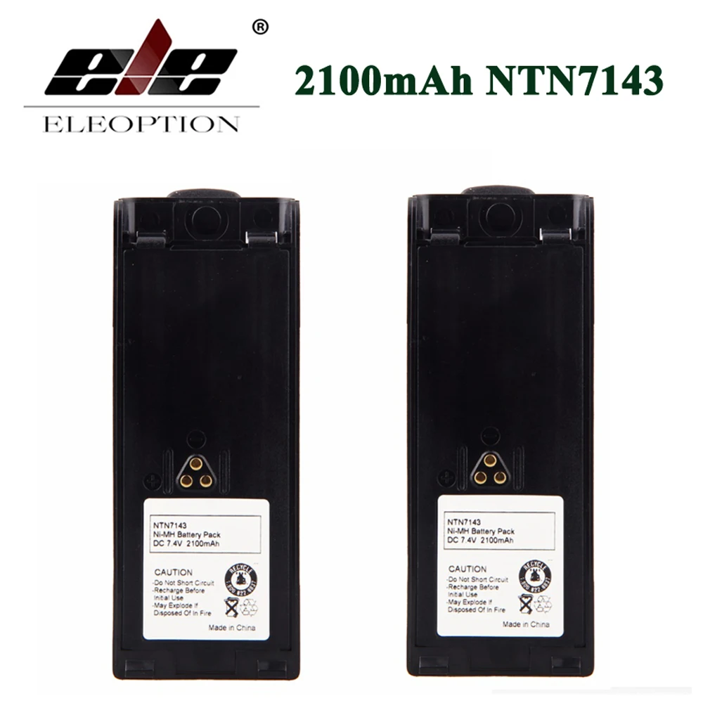 Аккумулятор ELEOPTION для MOTOROLA HT1000 MT2000 MTS2000 NTN7143 NTN7144 2100 мАч 7 4 В Ni MH 2 шт.|battery for|battery battery