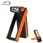 Фонарик для осмотра, фонарик с магнитным крючком, ручной инструмент для гаража, уличный фонарик для кемпинга, фонарик