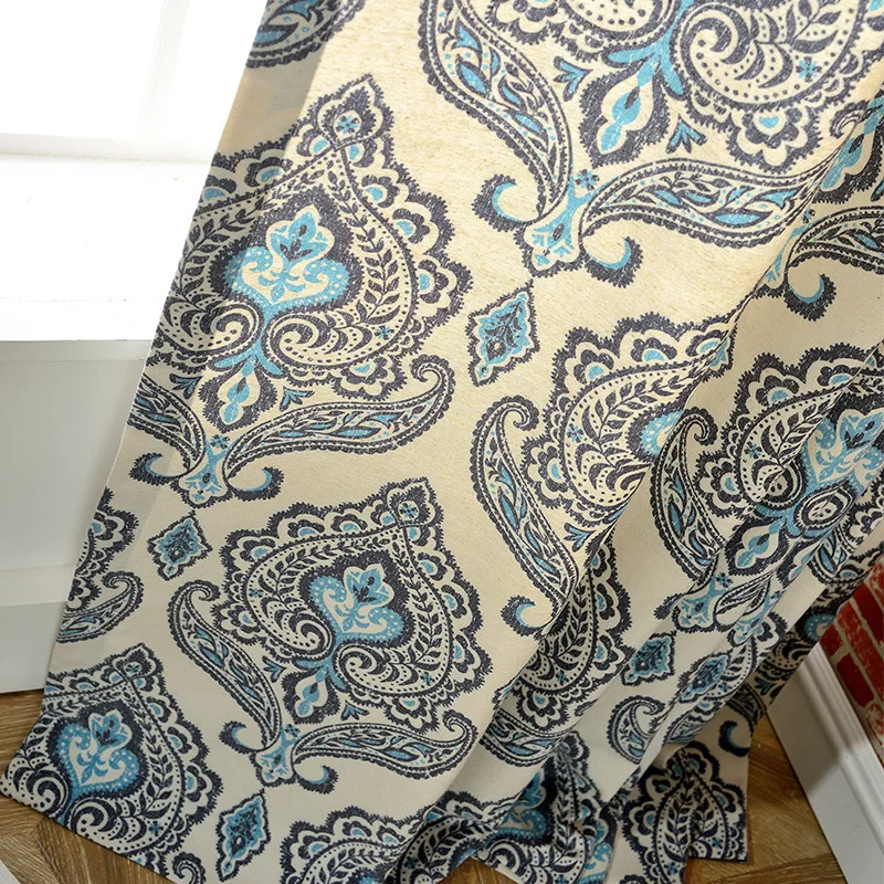 Гардины подкладка для гостиной кухня полиэстер хлопок печать класс высокого