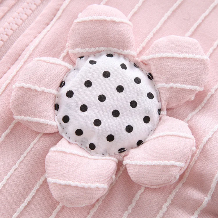 Детский весенне осенний комбинезон теплая одежда для маленьких девочек 95% хлопок