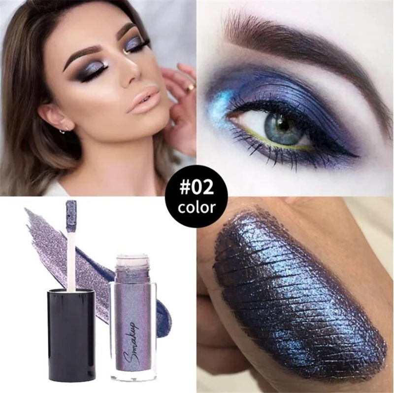 

Liquid Eyeshadow Glitter Eye Shadow Cosmetics Makeup Shimmer Eye Shadow Long Lasting Metallic Pigment Eye Liner Pencil Make Up