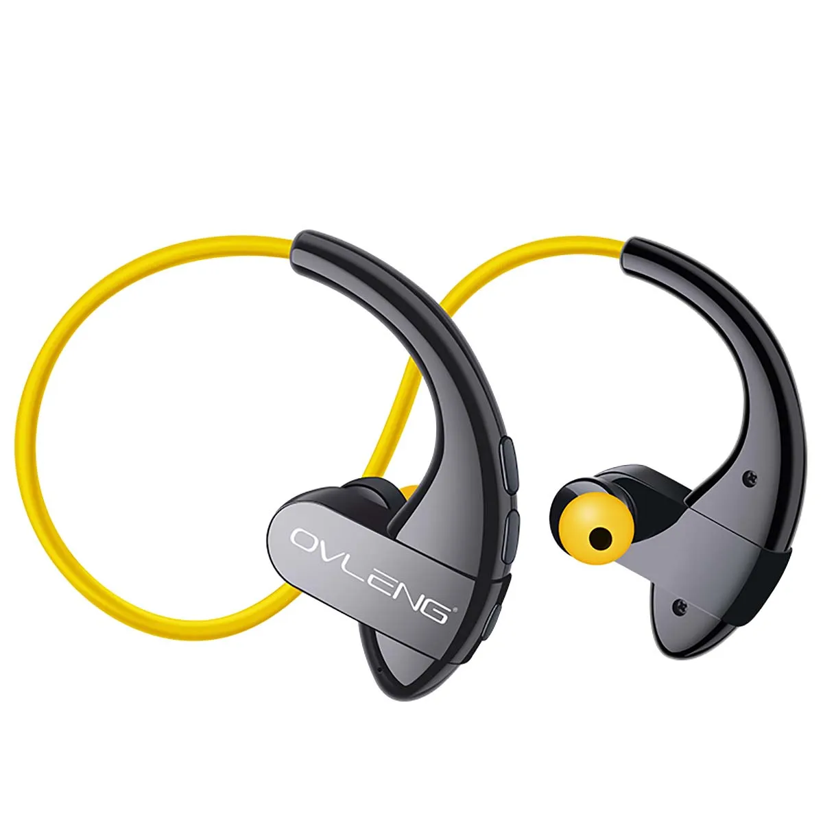 Беспроводные наушники Bluetooth для спорта бега стерео гарнитура с Micr