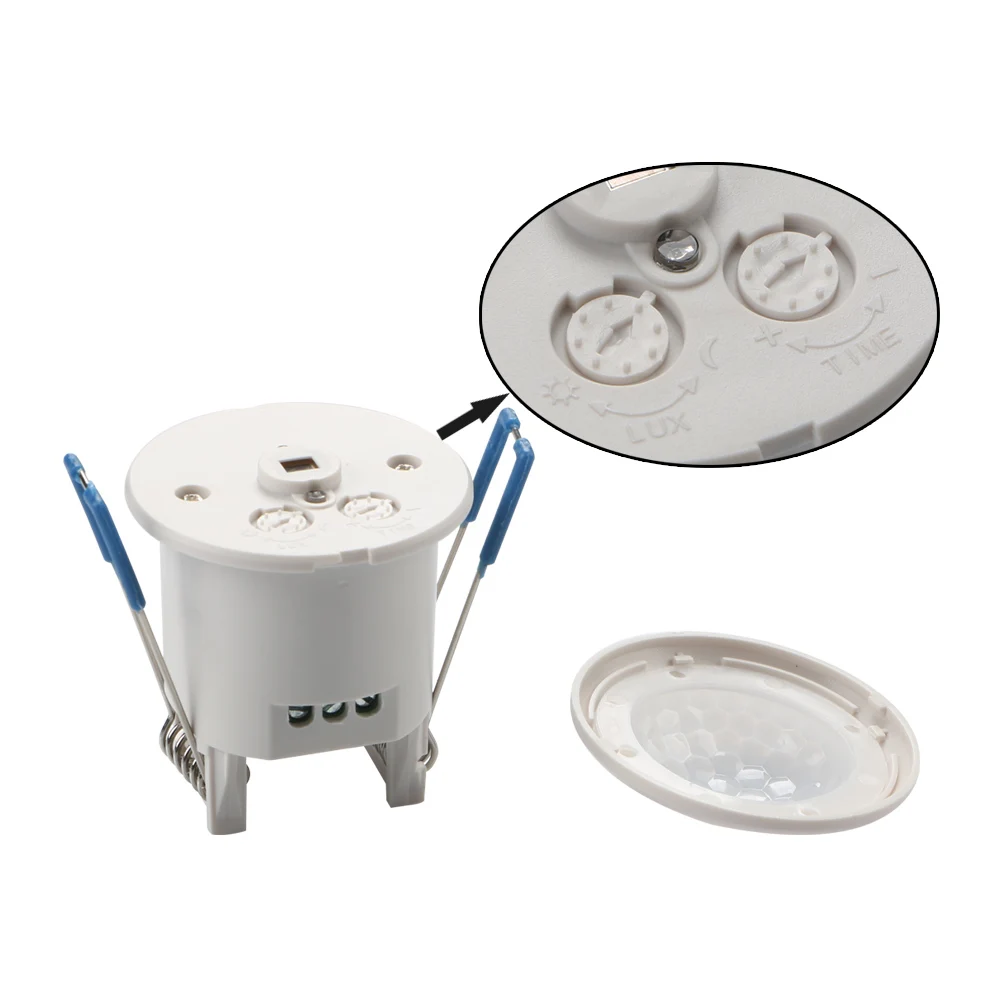 Миниатюрный Регулируемый потолочный светильник с пассивным инфракрасным