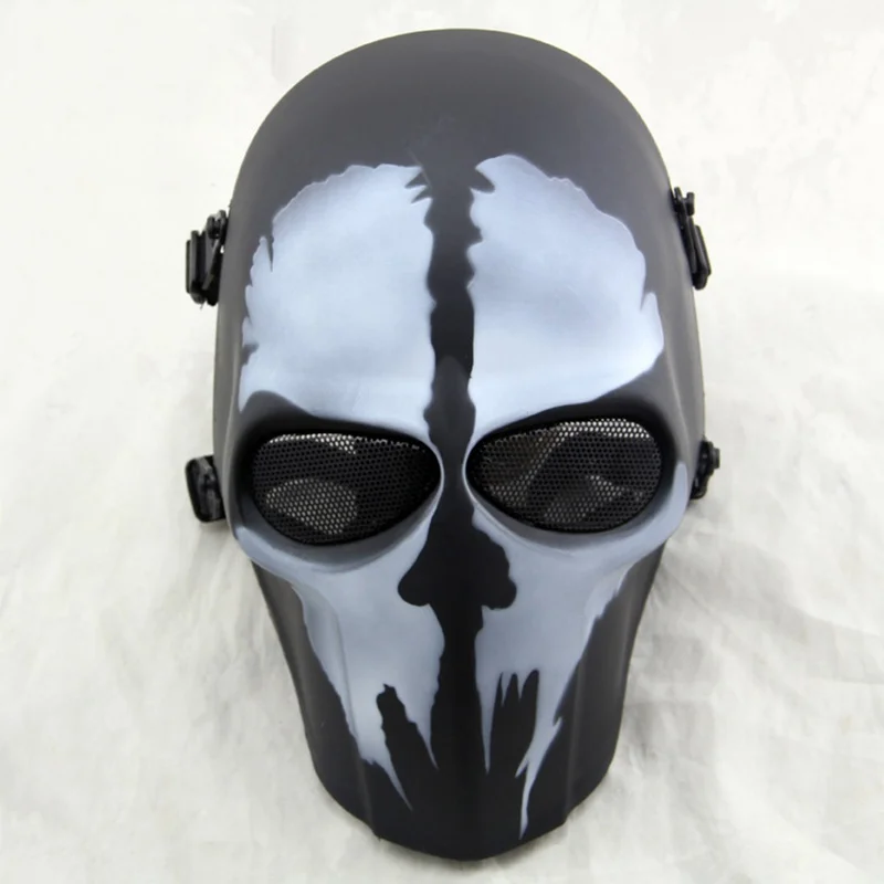 Skull Армейская маска для страйкбола, черепа, пейнтбола, косплей, Хэллоуин, вечерние, охотничьи, военные, тактические маски - Цвет: Skull