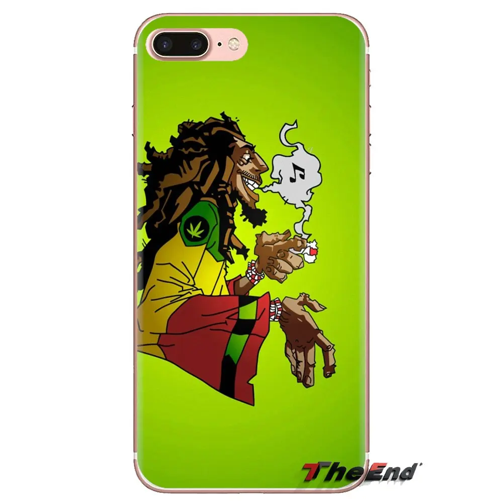 Cori Reith rasta lion reggae bob marley For Sony Xperia Z Z1 Z2 Z3 Z5 compact M2 M4 M5 C4 E3 T3 XA Huawei Mate 7 8 Y3II TPU Case |