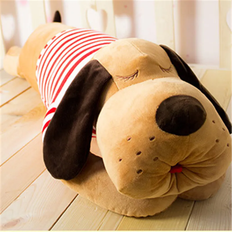 50CM One Piece Dog With Clothes Sleeping Pillow Plush Toy Doll Birthday Present Big Head Creative Girlfriend Gifts 3 Colors | Игрушки и