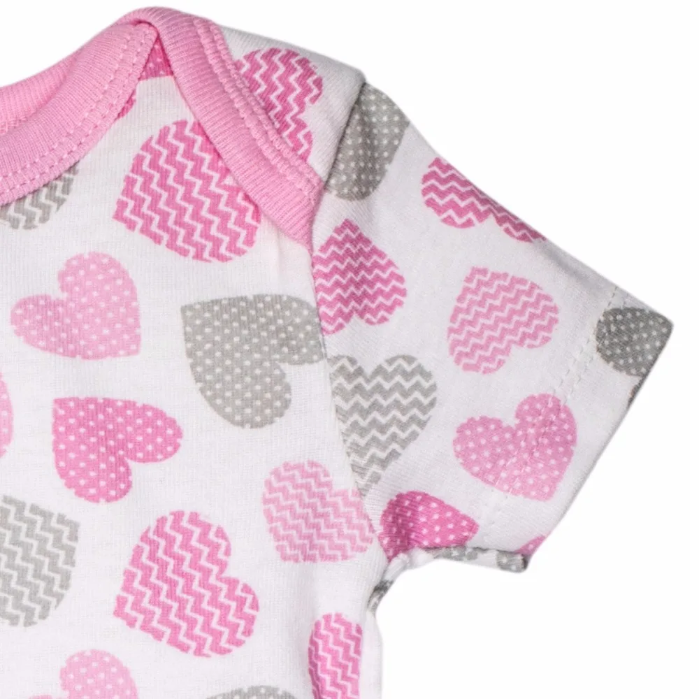 Летний детский комбинезон для малышей комплект одежды с короткими рукавами