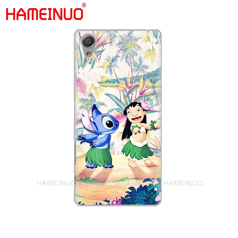 HAMEINUO Лило и Стич OHANA FAMIL чехол для телефона для sony xperia C6 XA1 XA2 XA ULTRA X XP L1 L2 X XZ1 compact XR/XZ PREMIUM - Цвет: 43464