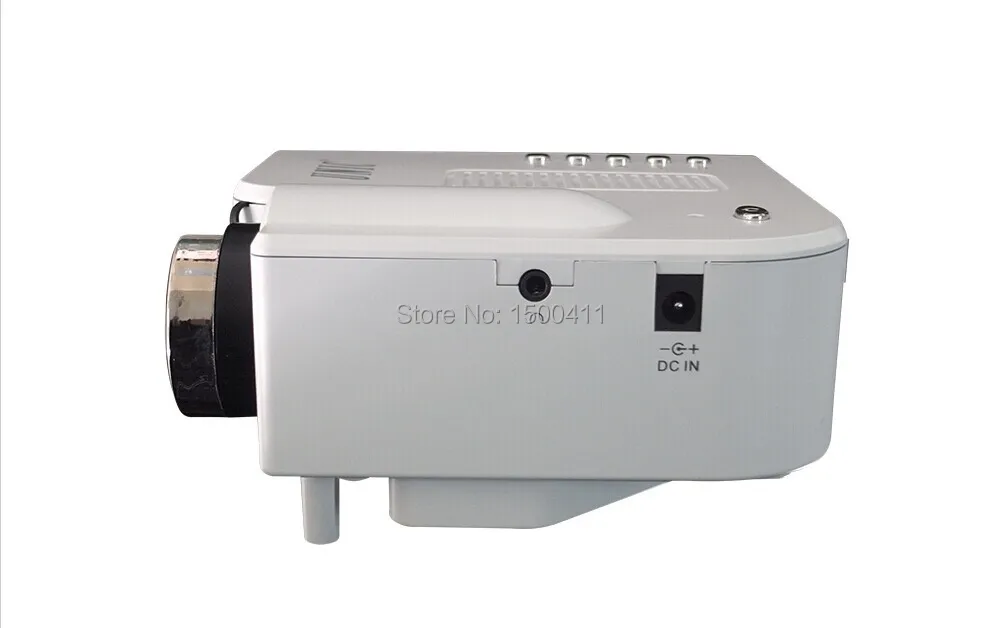 WHITE UC28 with HDMI Mini Micro AV LED Digital Video Game Projectors Multimedia Player Inputs VGA USB SD Free shipping | Электроника