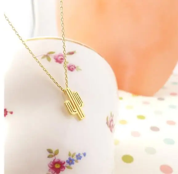 2017 оптовая продажа 10 шт./лот летнее ожерелье минималистичное в пустыне Колючая