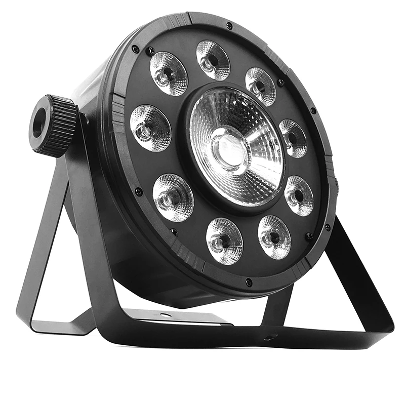 Светодиодный, плоский, Par 9x10 Вт+ 30 Вт, RGB Освещение для DMX512, сценический эффект, профессиональное диджейское оборудование и вечерние, танцевальный пол, дискотека