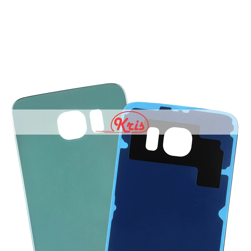 1 шт. 4 цвета S6 Корпус Задняя стеклянная крышка HH для Samsung Galaxy G920 G920F батарея задняя