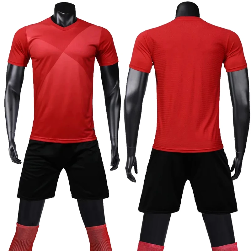 mens soccer uniforms new Adult personality Soccer Jersey Set Breathable training soccer jersey suit custom De Foot jersey